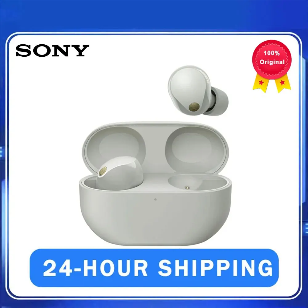 SONY WF-1000XM5 Wireless Noise Cancelling Earbuds Bluetooth 5.3 Earphones Hi-Res LDAC SBC Dual Connection IPX4 24hrs Playtime