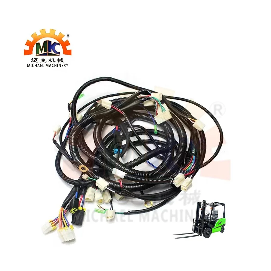 New Energy Electric Forklift Trucks Spare Parts Whole Vehicle Customized Wiring Hardness Assembly