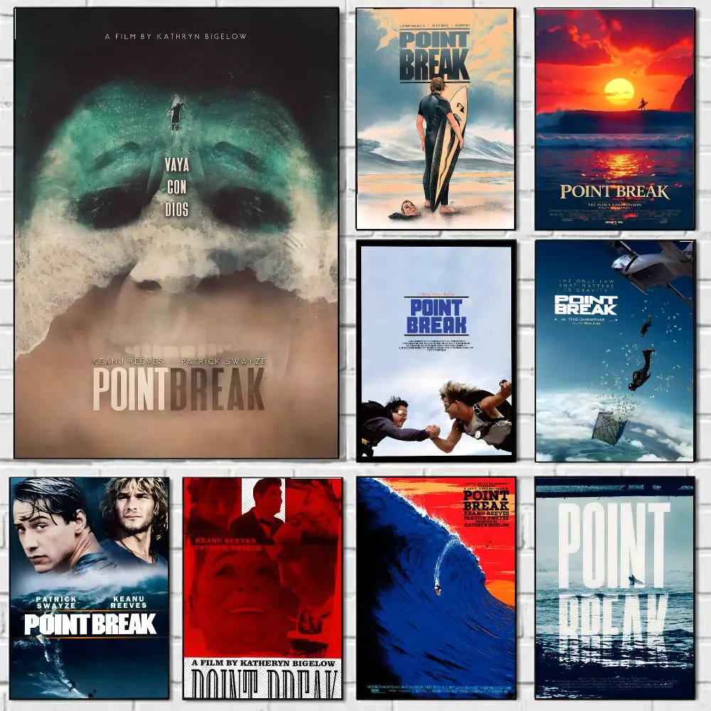 POINT BREAK Poster HD Wall Art Decal Self-Adhesive Aesthetic Decor For Home Living Bedroom Bar Aesthetic