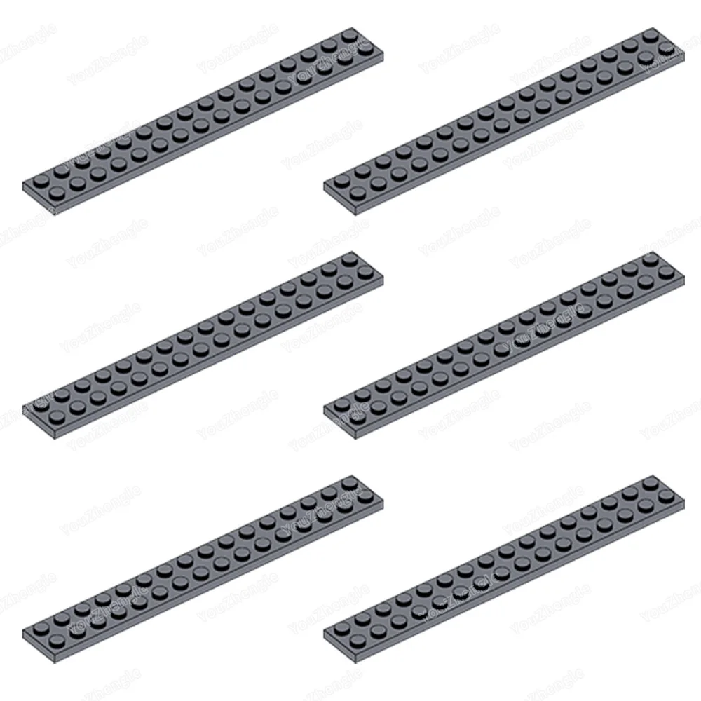 4282 Building Block Base Plate 2x16 Parts Assembly MOC Figures WW2 Street Scene Mecha Gear Scene Match Model Parts Gifts DIY Toy