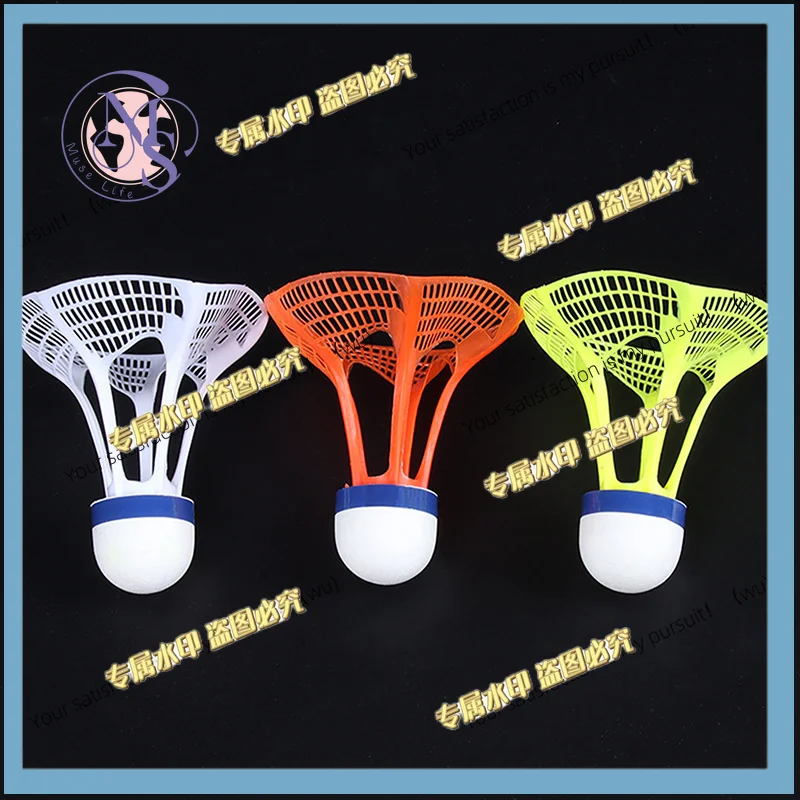 3-Piece windproof badminton, multi-color nylon sporting goods