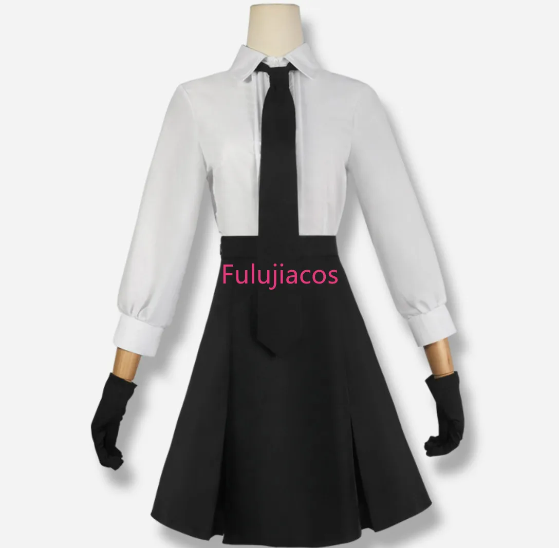 

Fulujiacos Anime Akiko Yosano Cosplay Costumes School Uniform Suit Wig