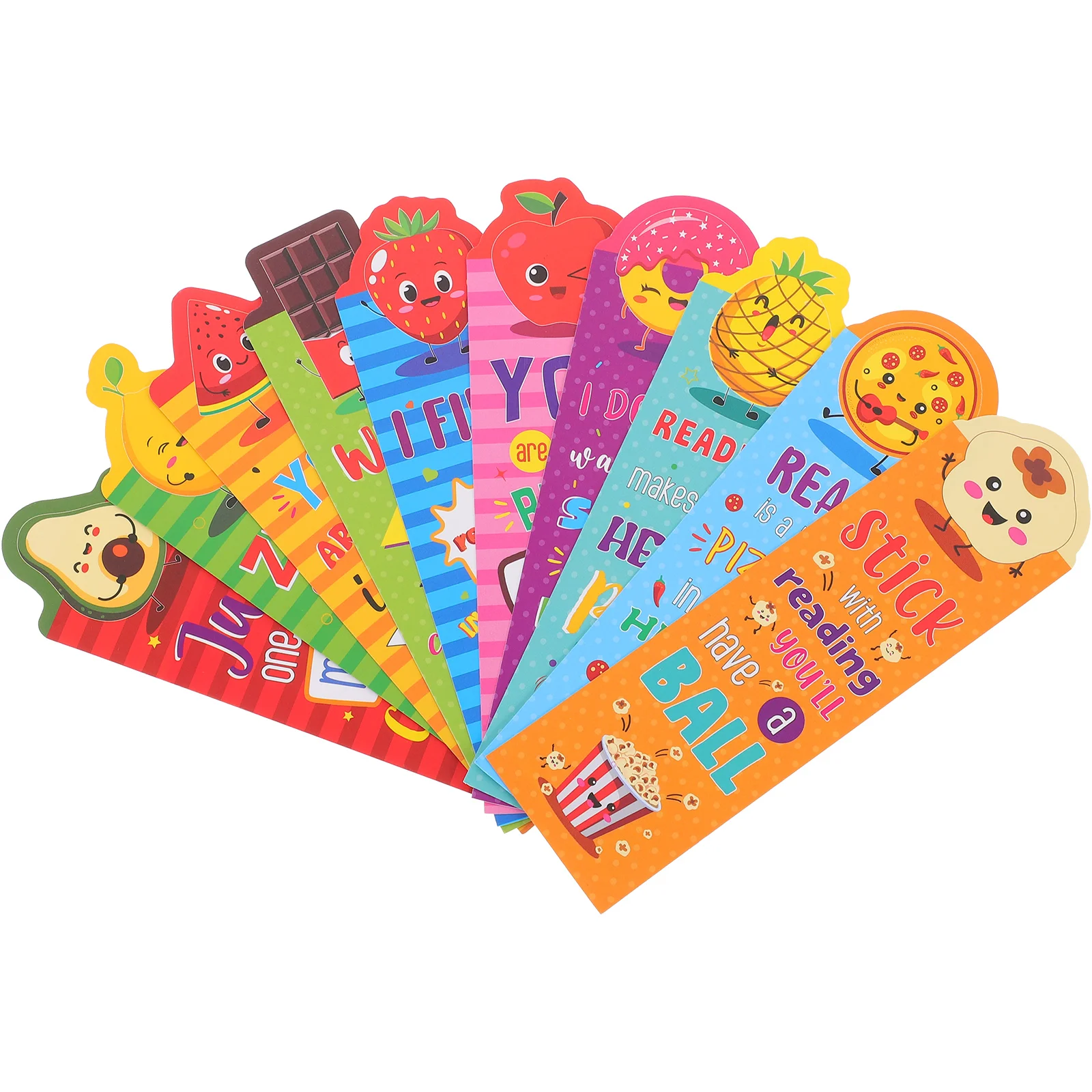 

30 Pcs Bookmarks for Kids Children's Note Classify Fun Cute Markers Reading Pupils