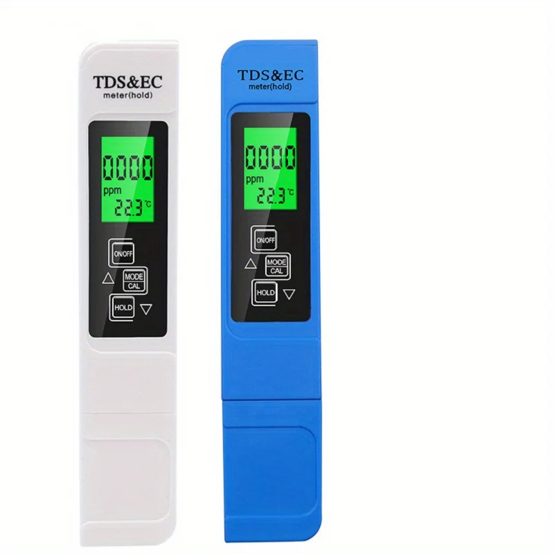 1 Set 3 In1 TDS EC Meter Temperature Tester Pen Multifunctional Digital Water Quality Tester For Water Purity TEMP PPM Tester