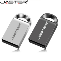 Super Mini 32GB Pendrive Metal USB Flash Drive  4GB 8GB 16GB 32GB 64GB 128GB Pen Drive USB2.0 Tiny Memory Stick U Disk Cle Usb
