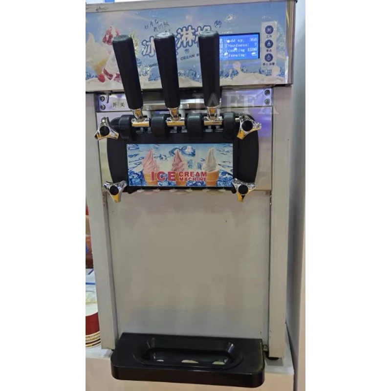 

Автоматическая машина для производства мягкого мороженого на 3 вкуса для коммерческого использования, совместимая с грузовиками, с учетом тарифов.