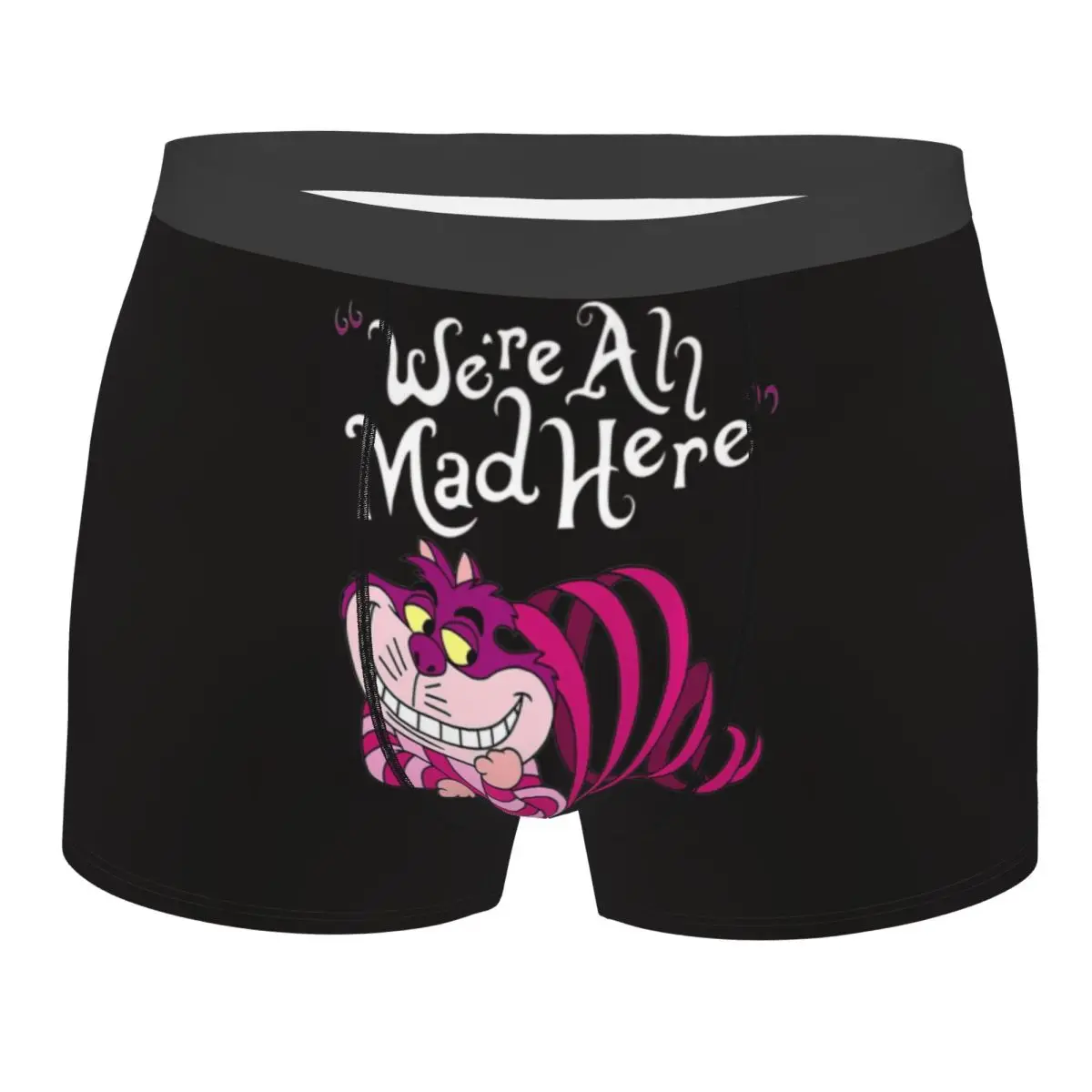 

Мужские дышащие трусы-боксеры Custom Cheshire Cat We're All Mad Here