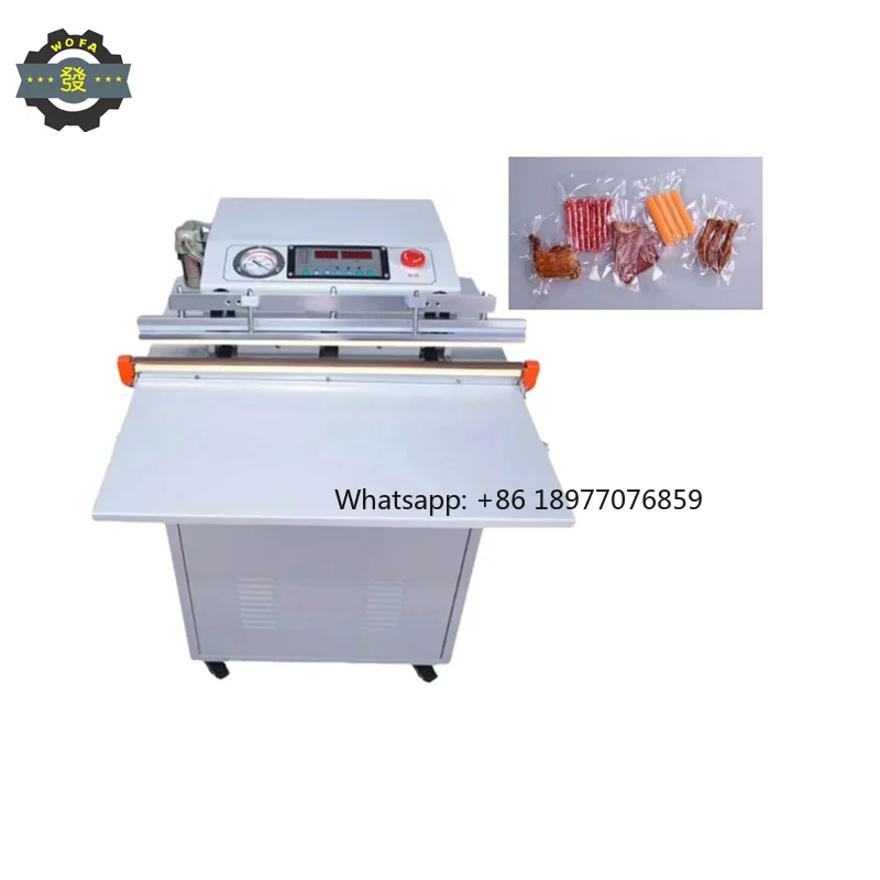 2026 JHVS-800 Single Nozzle Vacuum Packaging Machine Food Electronic Components Electronic Product Bag Film - view 2