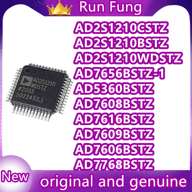 

AD2S1210BSTZ AD2S1210CSTZ AD2S1210WDSTZ AD5360BSTZ AD7606BSTZ AD7608BSTZ AD7609BSTZ AD7616BSTZ AD7656BSTZ-1 AD7768BSTZ New 1PCS