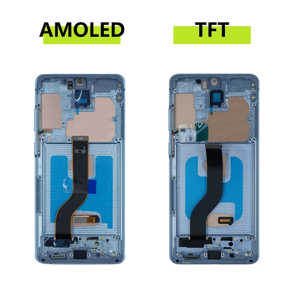 Super AMOLED LCD For Samsung Galaxy S20 Plus S20plus G985 G985F G985F/DS LCD Display Touch Screen Assembly Digitizer Replacement