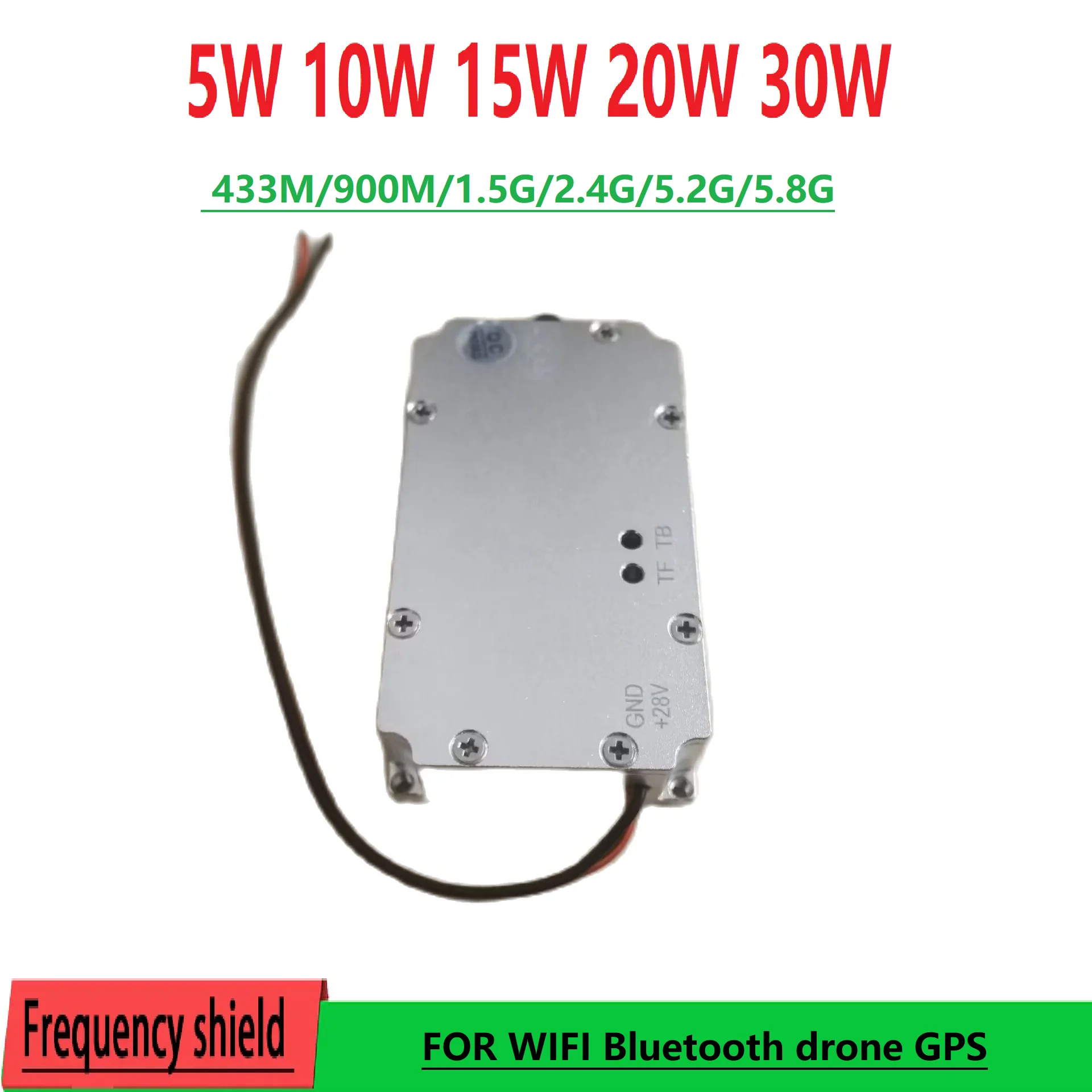 5W 10W 15W 20W 30W 433Mhz 900MHZ 1.5Ghz 2.4Ghz 5.2Ghz 5.8Ghz for 2.4G Bluetooth WIFI UAV SDR Remote control