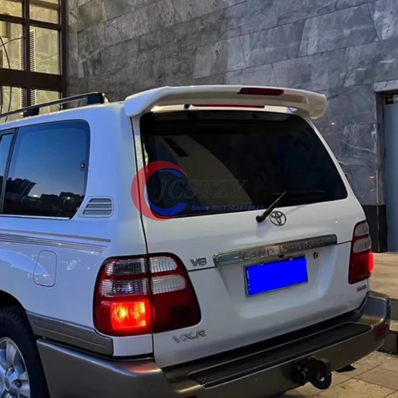 unpainted ABS tail wing roof visor rear spoiler for toyota Land cruiser FJ/LC 80 100 4700 4500