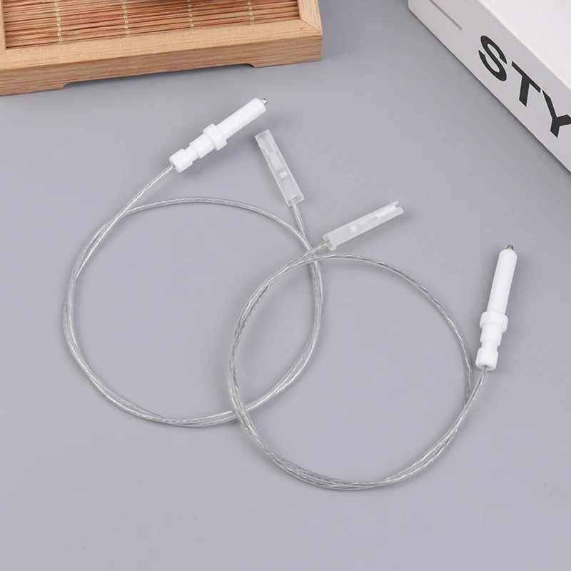 1Pc Gas Cooktop Stove Spare Igniter Electrode Spark Plug With Wire Ignition Ceramic Pin Ceramic Height 35mm 40mm For Gas Cooker