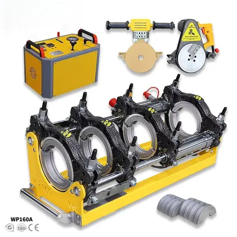 40 to 160mm Hdpe Plastic Butt fusion Welding Machine Gas Pipe Source Factory Supports Customized OEM/ODM