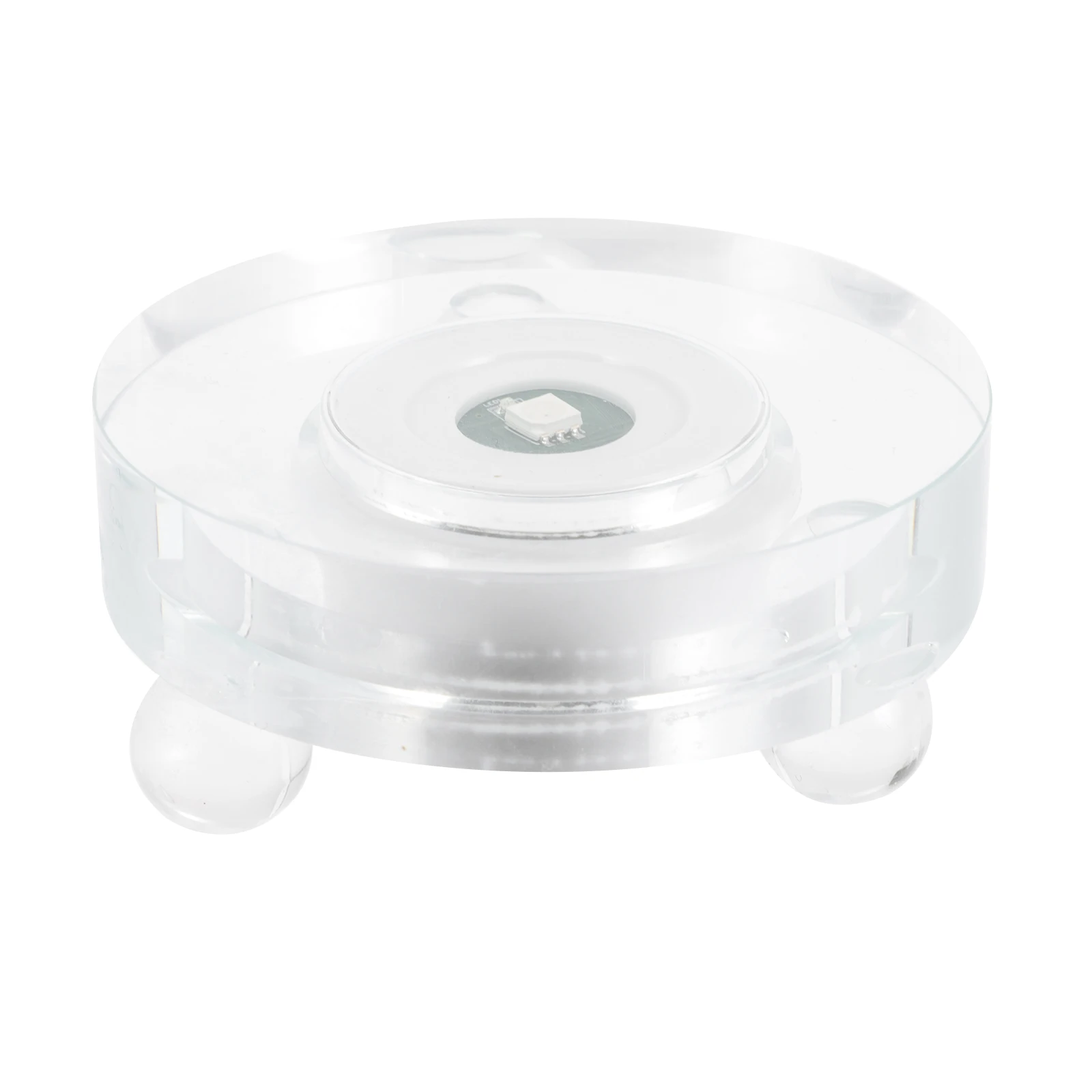 

LED Base Crystal Ball Glass 24H Power Supply Rechargeable LED Night Lamp Display Holder