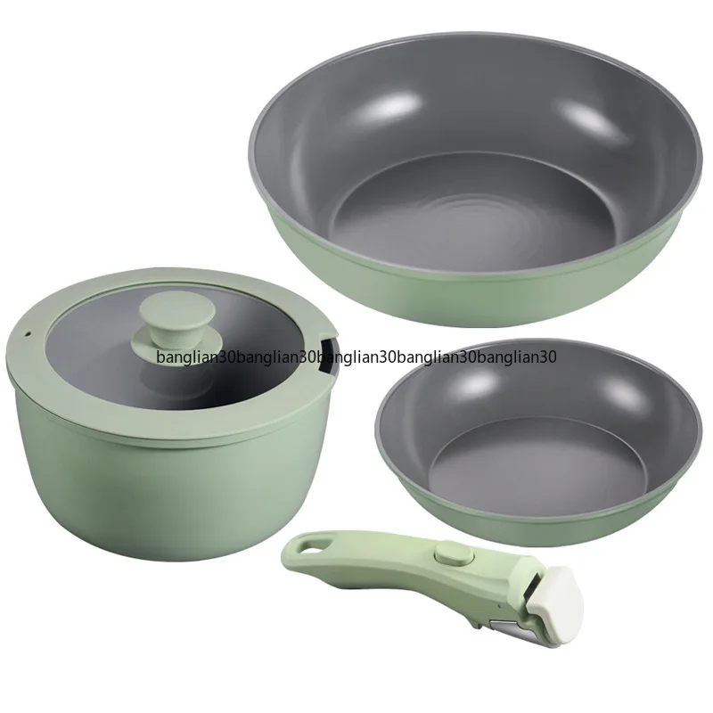 

Съемный бытовой набор, сковорода с антипригарным покрытием, сковорода для супа, сковорода, универсальная сковорода