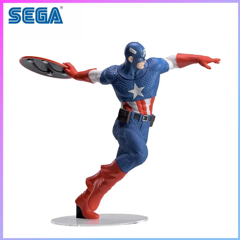 

Фигурка SEGA Luminasta Marvel Капитан Америка в наличии, оригинальный сборочный набор, подарки, игрушки, модели, кавайные игрушки