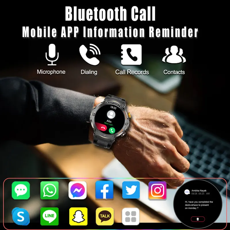 X11 Pro Smartwatch para Homens, Chamada Bluetooth, Impermeável, Amoled, Esportes, Fitness, Saúde, Xiaomi, Android, iOS, Novo, 2022