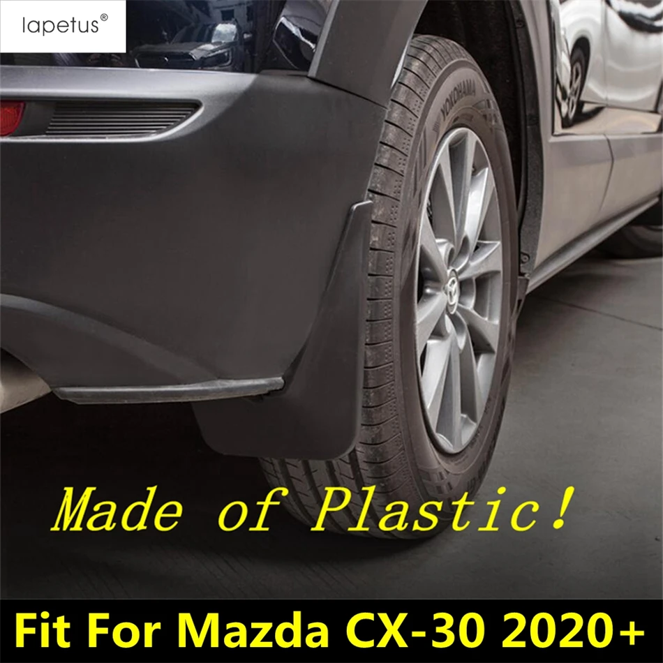 

Front Rear Wheel Mud Guard Mudguards Splash Flaps Protection Cover Trim For Mazda CX-30 2020 - 2024 Accessories Exterior Kit