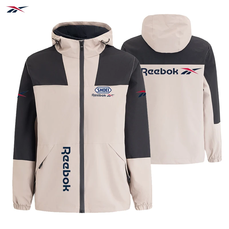 2026 Reebok Patchwork Jacket, Lightweight Windproof and Waterproof Men's and Women's Spring and Autumn Outdoor Leisure Sport Coa - view 5