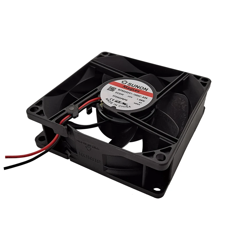 SUNON MF80252V1-1000C-A99 DC 24V 1.68W 80x80x25mm 2-Wire Server Cooling Fan