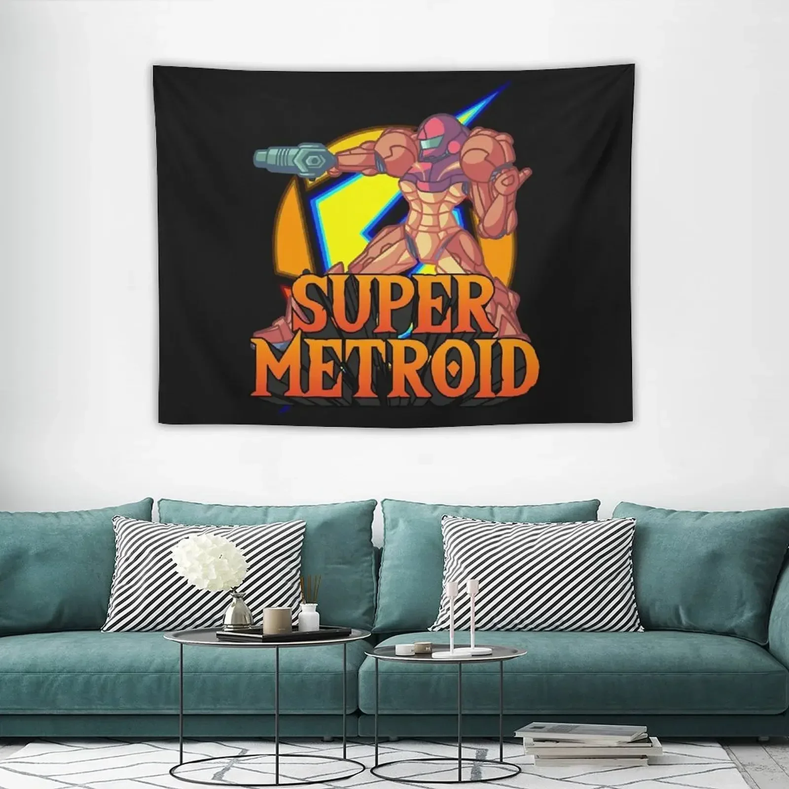 

Super Metroid Tapestry Decorations For Room Room Decorations Aesthetics Anime Decor Wall Hanging Wall Tapestry