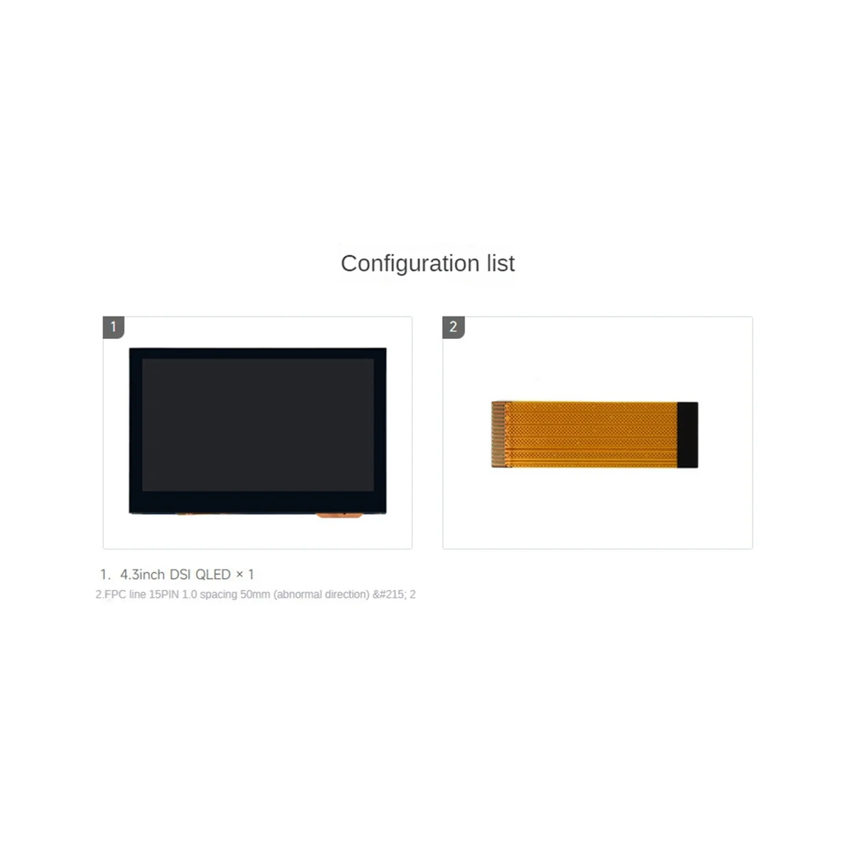 Imagem -06 - Waveshare-qled Quantum Dot Technology Integrado Touch Screen Módulo de Exibição 800x480 Pixels 43