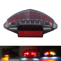 Rear LED Stop Taillight For BMW F650GS F800ST F800GT R1200GS R1200 R 1200 GS Integrated 12V Tail Light Turn Signal Blinker Lamp