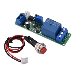 DC 12V Adjustable Timer Delay Turn OFF Module Timing Relay Time Switch 1~10sec 10A