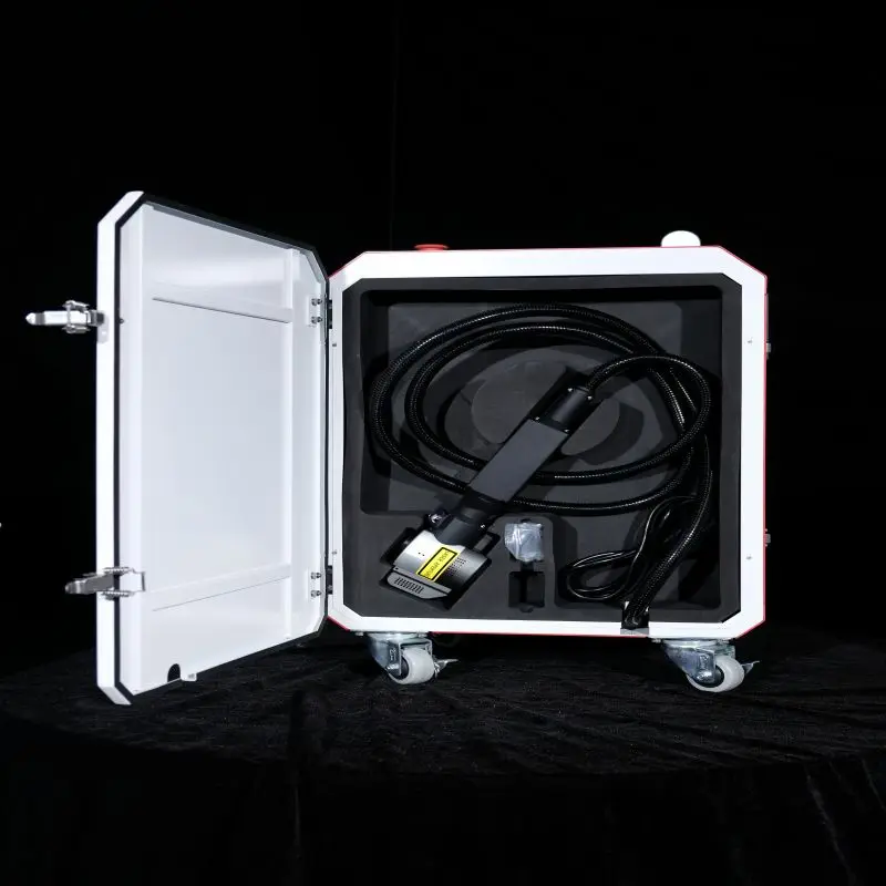 Backpack Rust Fiber 1500w Laser Cleaning Machine