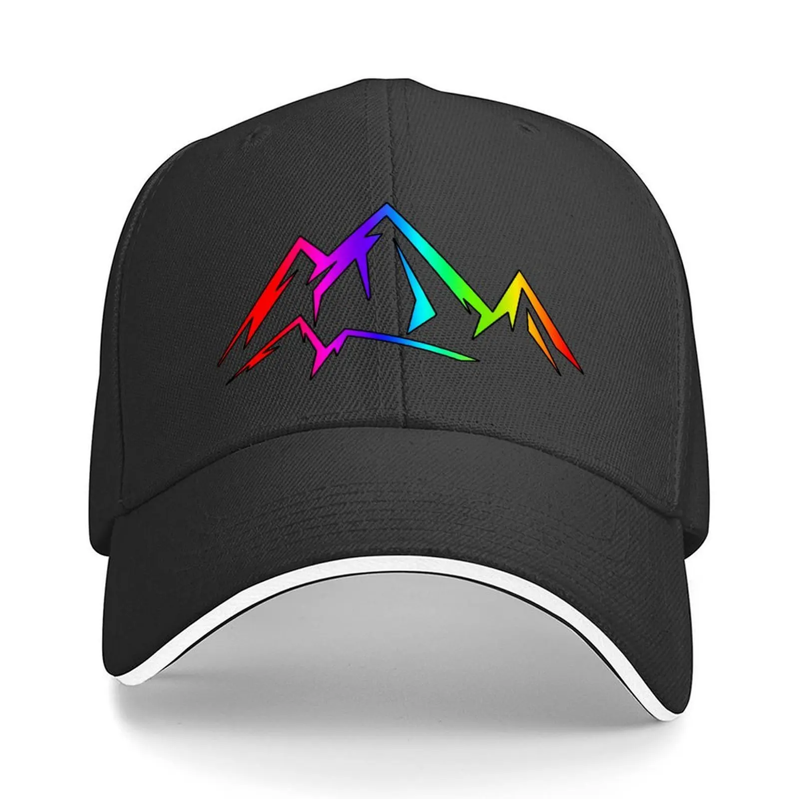 

Rainbow Mountains Baseball Cap party Hat Beach Luxury man cap Trucker Hat Men Luxury Brand Women's