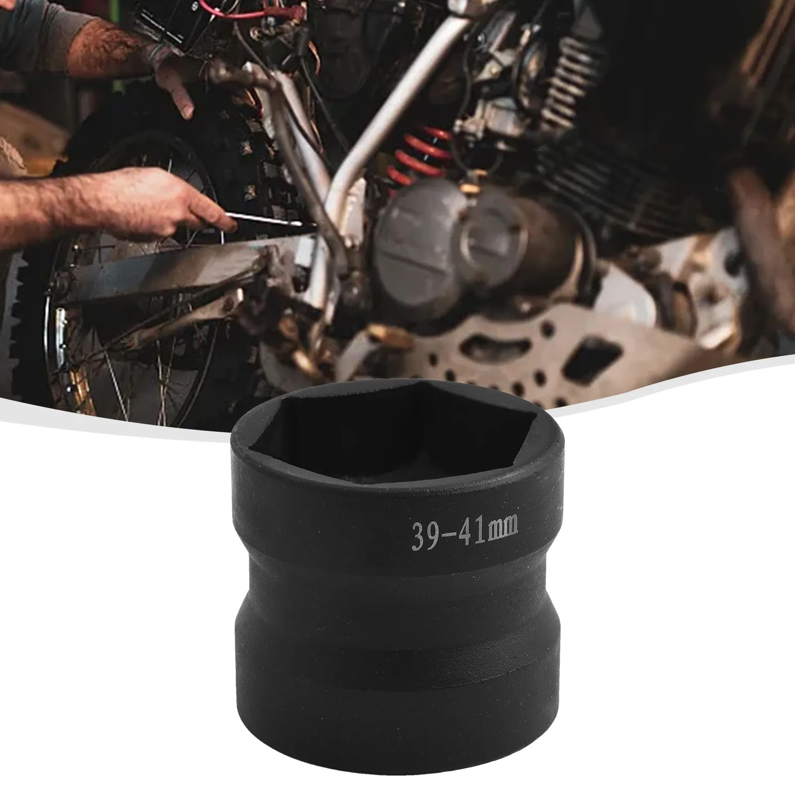 For GY6 Scooter Clutch Tool For Removing Double Head Sleeve Belt Pulley Nuts 39-41mm Carbon Steel Socket Wrench