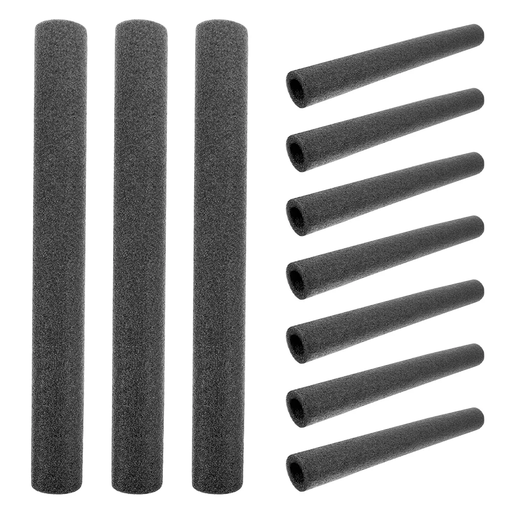 

10 Pcs Pipe Cover Insulation Hollow Cotton Tube Air Conditioner Water Heat Blanket Pvc Hose Black Garage Pole Padding Child