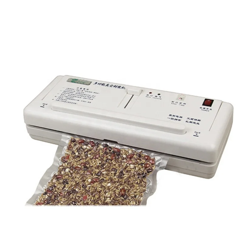 2019 Лидер продаж пищевой вакуумный упаковщик 220 В 110 В для экономии пищевых продуктов с 10 шт. пакетами домашний электрический вакуумный упаковщик упаковочная машина