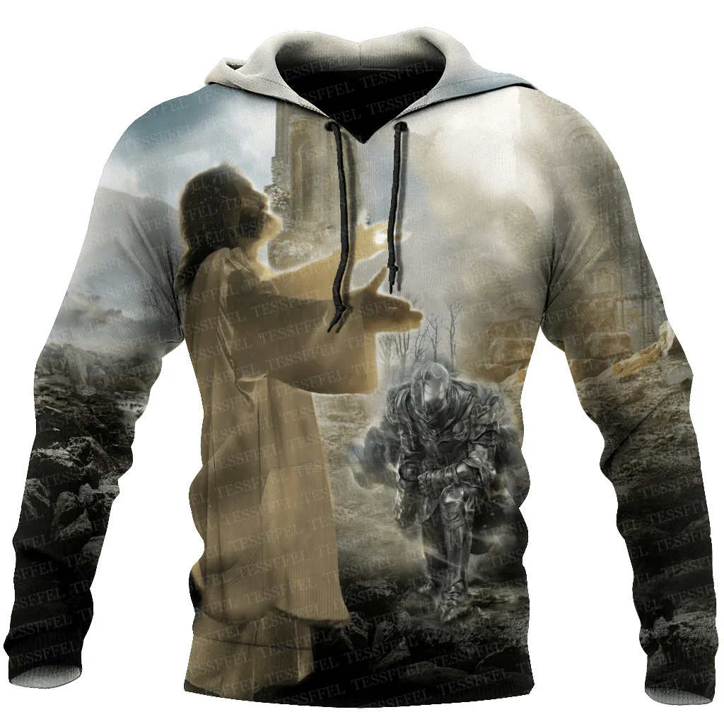 

Custom Name Cosplay Knight Templar Lion Armor God Guard Pullover Vintage Retro Funny Harajuku Tracksuit 3DPrint Jacket Hoodies T