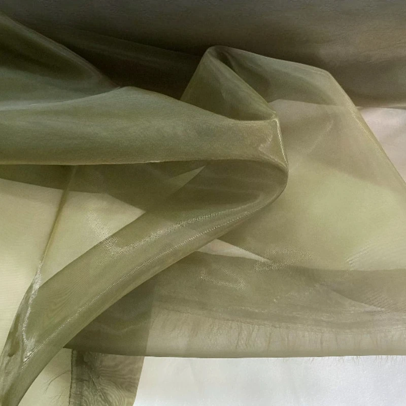 1x1.5m Matte Organza Fabric for Dresses and Sheer Tops Cloting Sewing DIY