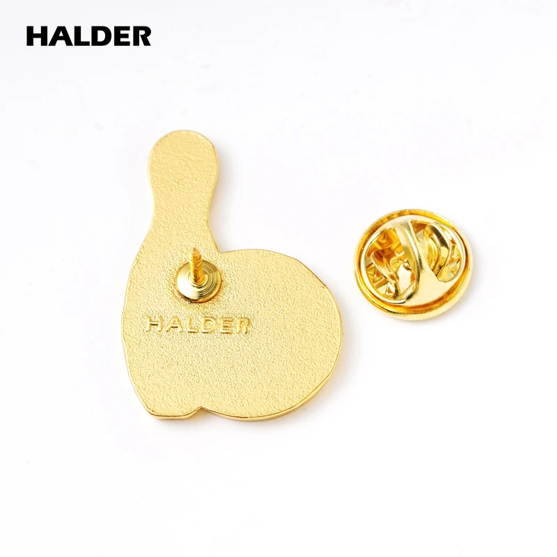 HALDER Sports Enamel Pins Bowling Badge Boxing Gloves Pin Gym Sports Boxing Club Bag Clothes Badges Jewelry Gift For Women Men