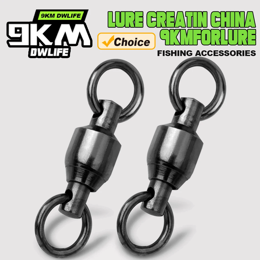 Fishing Ball Bearing Swivel: Save Big with Heavy Duty Accessories – Only .25!