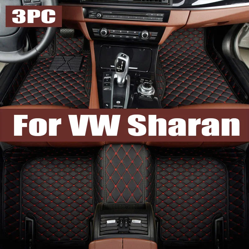 

Car mats For VW Sharan 2013 2014 2015 2016 2017 2018 2019 Floor Mat Custom TPE Waterproor foot pad Carpet Auto trunk mat