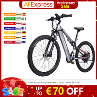 Randride YG90A Two Wheels Electric Bike 27.5 inch 1000W E-Bike 48V 17AH Battery Mountain Fatbike 45km/h