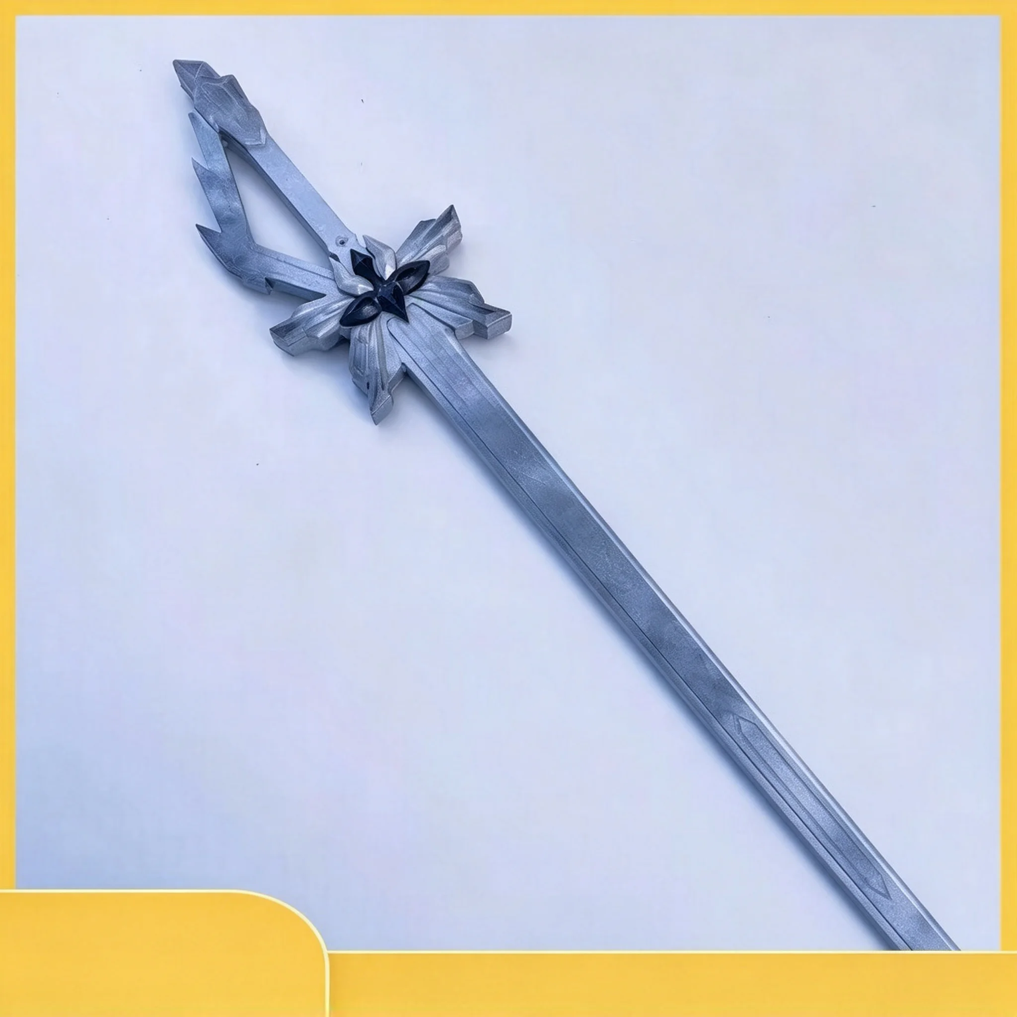 Game Genshin Impact The Captain Capitano Luminous Sword Weapons Role Cosplay Long Sword Prop Halloween Christmas Party Accessory