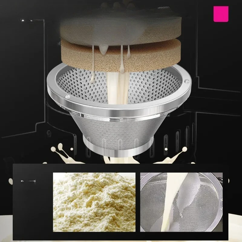 Factory Direct 2026 Soybean Milk Machine Commercial Breakfast Shop Tofu Brain Machine Household Stone Grinder Electric Automatic