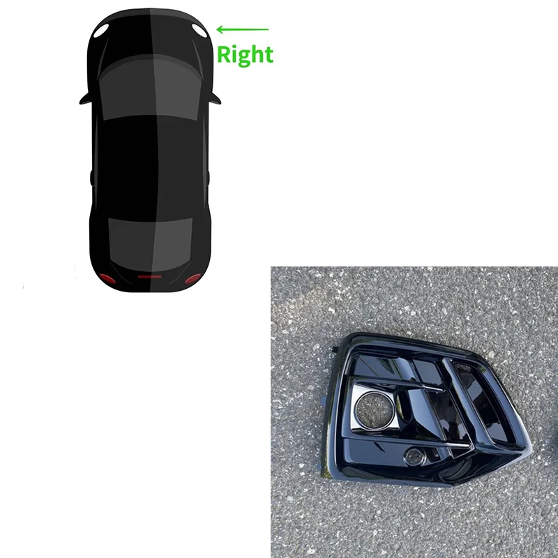 Mistlamprooster voor Audi Q5 SQ5 S-Line Sline Sport 2021 2022 2023 2024 2025 voorbumper lichtrooster auto-accessoires