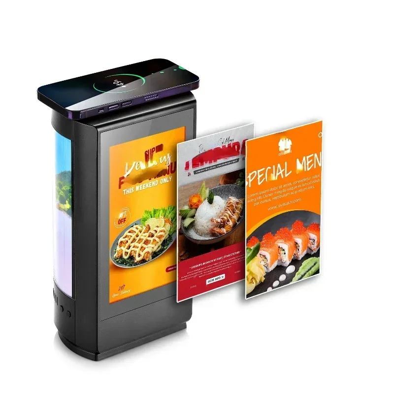 Table Top Order Food Call Waiter System Digital Menu Display for Restaurant Catering Supplies Commercial Service Equipment