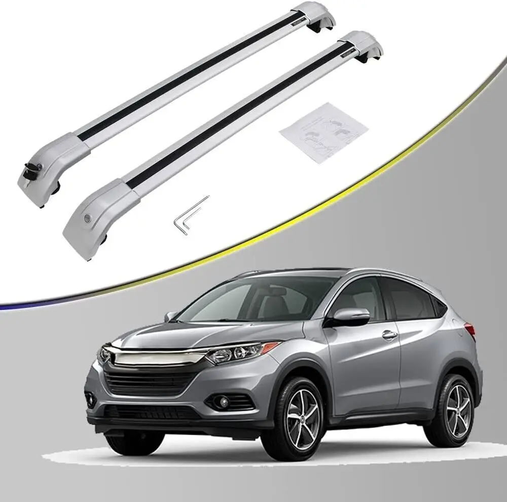 Roof Rail Racks Cross Bars Crossbar Fits Honda HR-V HRV Sport Vezel 2022 EX EX-L