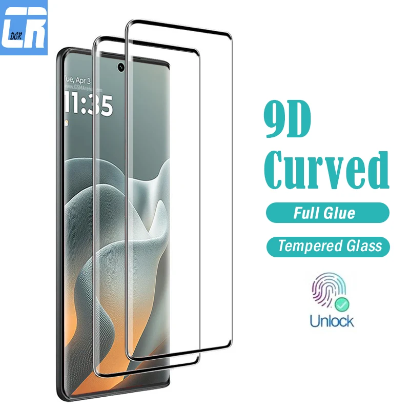 

9D Full Glue Curved Tempered Glass For Motorola Edge 70 Fusion+ Screen Protector For Edge 70 Fusion Premium Protective Film