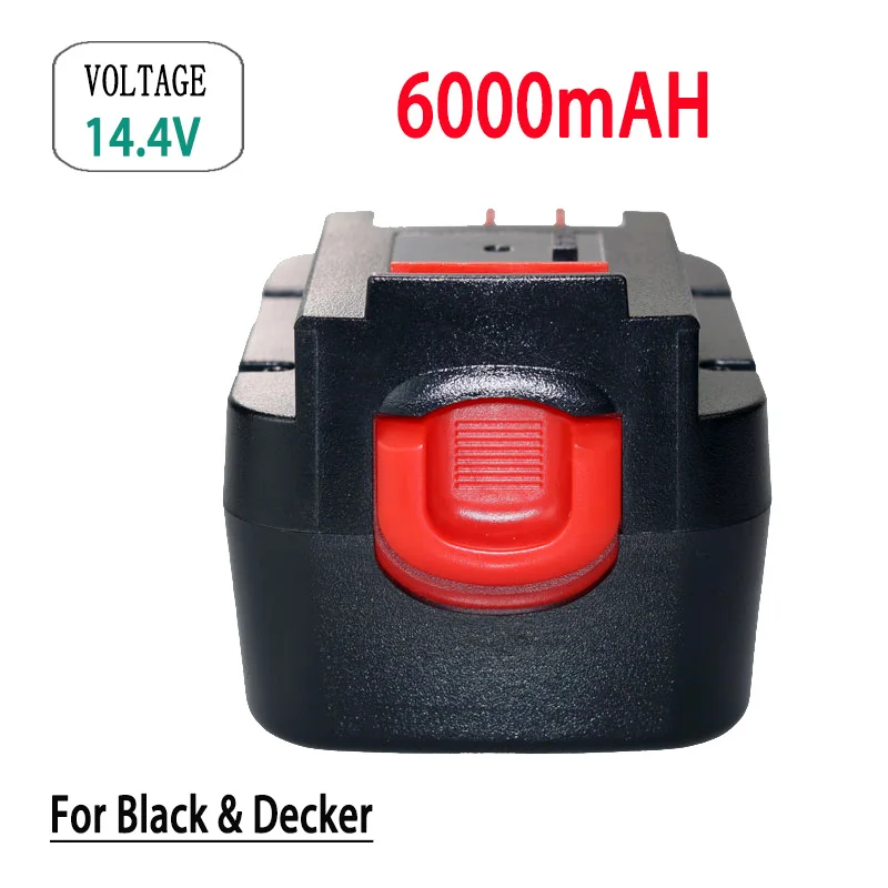 

14.4V 4.0Ah 6.0Ah NiMH Rechargeable Battery Is Suitable for Black&Decker 14.4V Model