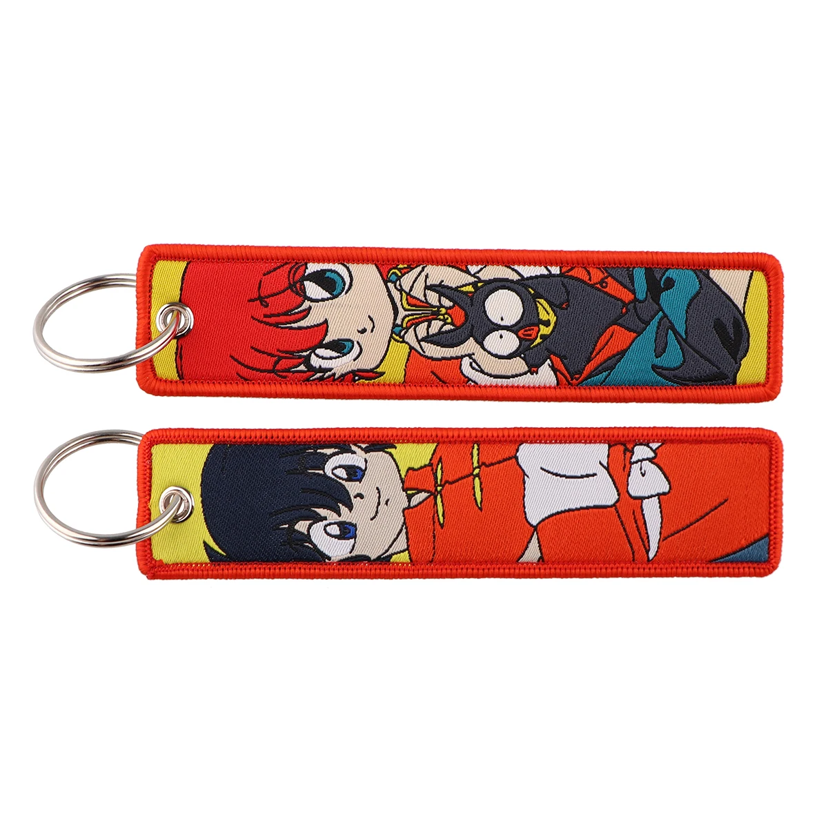 Gojo Satoru Cartoon-Schlüsselanhänger für Motorrad, Manga, Anime-Schlüsselanhänger für Männer, Geschenke und Autos, Schlüsselanhänger, Stickerei, Schlüssel, Modeschmuck