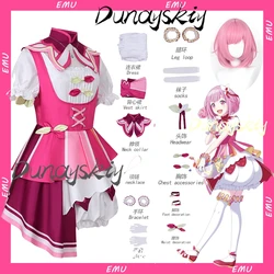 3RD Otori Emu Cosplay Anime Project Sekai Costume Dress Vest Wig Set For Halloween Christmas Carnival Costume Cosplay Customized