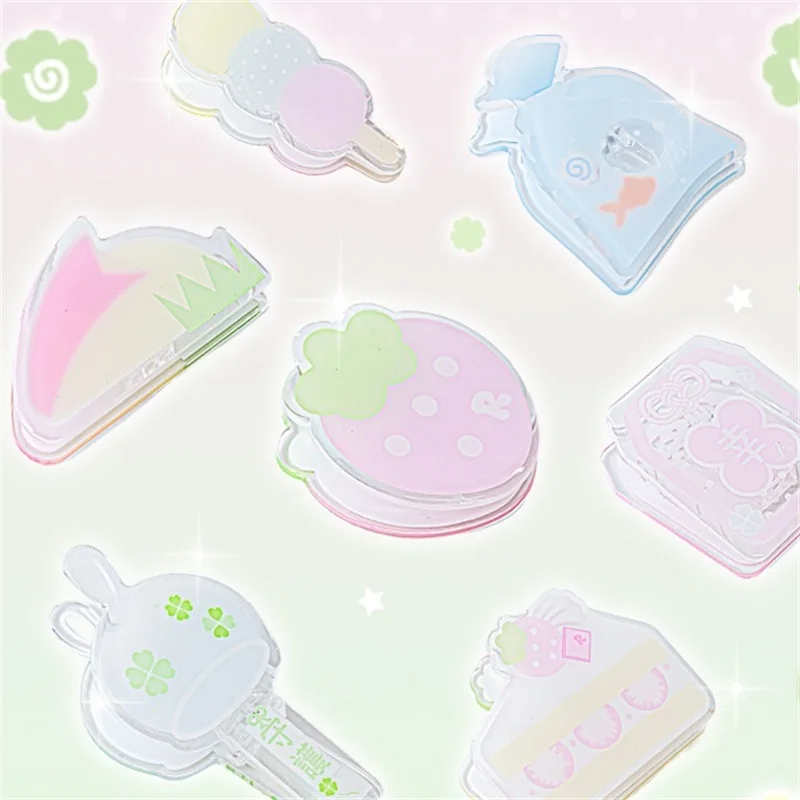 JIAMEI 1 PC Kawaii acrylic book holder reading aid bookmark 